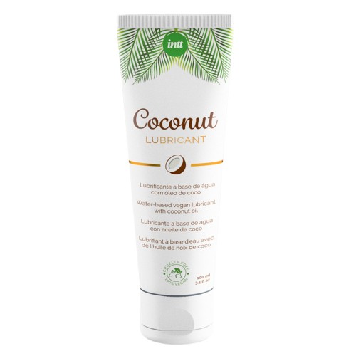 Żel intymny smakowy, na bazie wody. Lubricant Coconut Vegan 100 ml.