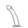 CURVED dildo na przyssawce 14 cm