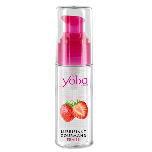 Wodny żel truskawkowy Massage & Lubrifiant Fraise 50 ml