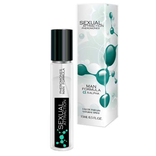 Męski zapach na kobiety. Feromony na randkę. Sexual Attraction Man 15 ml.