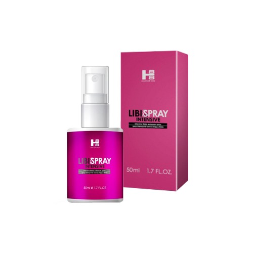 Spray dla kobiet. LibiSpray Intensive 50 ml. Większa ochota na seks, lepszy orgazm.